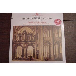 J.S. BACH LES SINFONIES DE CANTATES POUR ORGUE & CANTATES BWV 29 35 49 146 188 169: Music