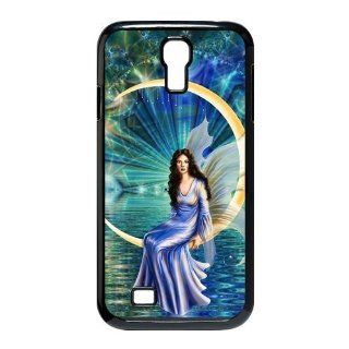 Custom Rose Fairy Cover Case for Samsung Galaxy S4 I9500 LS4 155: Cell Phones & Accessories