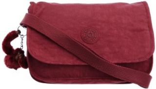 Kipling LOUIZA Shoulder Bag Womens Red Rot (Port Red) Size: 25x17x14 cm (B x H x T): Shoes