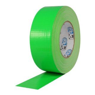 ProTapes Pro Duct 139 PE Coated Cloth Fluorescent Specialty Grade Duct Tape, 60 yds Length x 2" Width, Fluorescent Green (Pack of 1): Industrial & Scientific