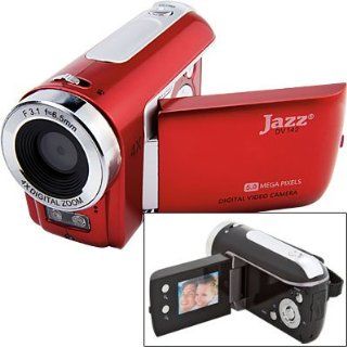 Jazz Dvk142 5mp Digital Video Camera 4x Digital Zoom (Black) : Camera & Photo