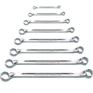 Stahlwille 23/8 Shallow Offset Double Ended Ring Spanner Set, 8Piece Metric Box Wrench Set: Box End Wrenches: Industrial & Scientific