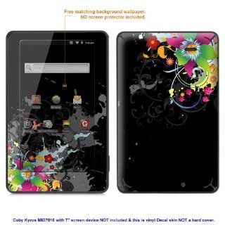 Decal Skin sticker for Coby Kyros MID7016 7" screen tablet case cover MID7016 147: MP3 Players & Accessories
