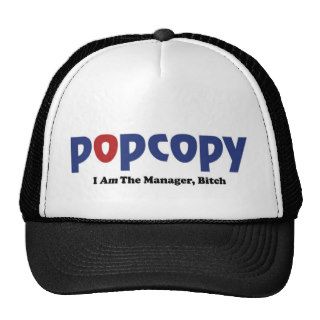 Popcopy Copy Shop Parody Hats