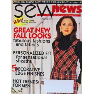 Sew News Magazine, September, 1996, No. 168: Linda Turner Griepentrog: Books
