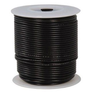 Ul1007 1569 18 Awg Stranded Hook Up Wire 100 Feet Black: Electronic Component Wire: Industrial & Scientific