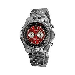 Stuhrling Original Men's 176B2.331140 Sportsman Targa 24 Pro Quartz Chronograph Stainless Steel Bracelet Watch: Watches
