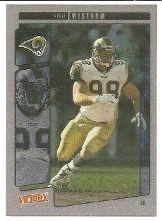 Grant Wistrom 2001 Upper Deck Rookie F/X St. Louis Rams Foil Card #177: Everything Else