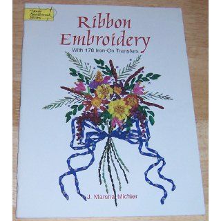 Ribbon Embroidery With 178 Iron-On Transfers (Dover Iron-On