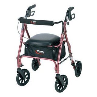 Walker 4 Wheel 8" Wheel Retail Box   Carex Health Brands A22200: Health & Personal Care