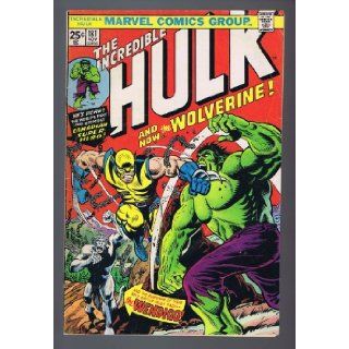 Incredible Hulk #181 Intro Wolverine 1974 Marvel Value Stamp Intact: Len Wein, Herb Trimpe: Books