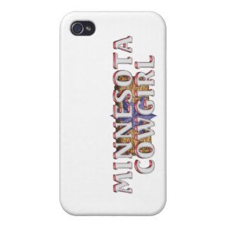 TEE Minnesota Cowgirl iPhone 4 Cases