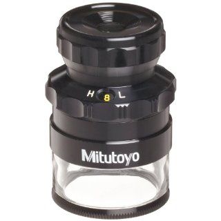 Mitutoyo 183 304 Loupe with Reticle, 8x 16x Magnification, 0.0005" Scale Graduation: Science Lab Equipment: Industrial & Scientific
