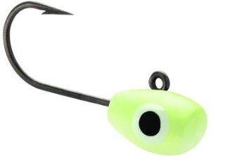 VMC PBJ164GOGL Pug Bug Jig, Green Orange Glow, 1/64 Ounce : Ice Fishing Spearing Equipment : Sports & Outdoors