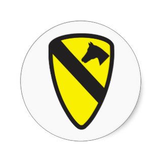 1st Cavalry Division Stickers