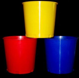 1 ea Red Blue Yelow Church Offering Buckets, Ice Buckets, 176 Ounce Plastic Container, Mfg. USA Lead Free Food Safe No BPA, Free Shipping. : Other Products : Everything Else