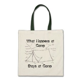 What Happens at Camp Tote Bag