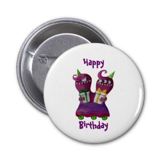 Doubled Birthday wishes Button
