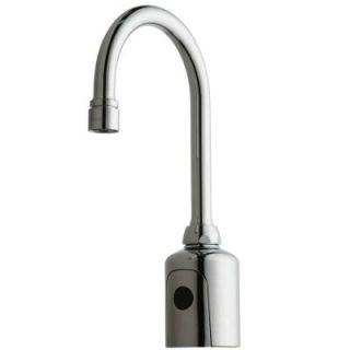 Chicago Faucets HyTr83 DC Powered Touchless Lavatory Faucet in Chrome 116.203.AB.1