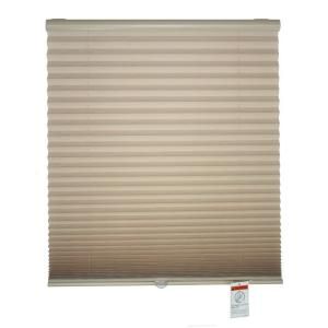 All Strong Camel Light Filtering Cordless Pleated Shade, 64 in. Length (Prices Varies by Size) QDCM700640