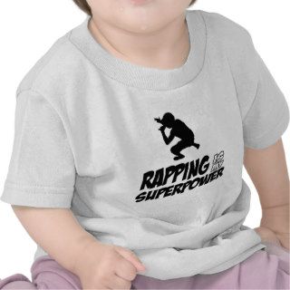 Rapping hip hop designs t shirt