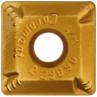 Sandvik Coromant COROMILL Carbide Milling Insert, R290 Style, Square, GC235 Grade, TiCN Coating, R290901504MWL, 0.187" Thick, 0.032" Corner Radius (Pack of 10)