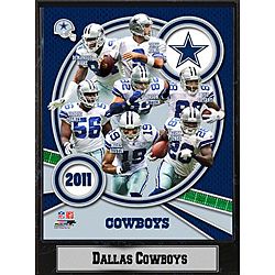 Dallas Cowboys 2011 Plaque Encore Select Football