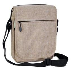 Everest Utility Bag with Tablet Pocket 077 Tan Everest Fabric Messenger Bags