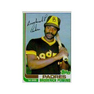 1982 Topps #192 Broderick Perkins: Sports Collectibles