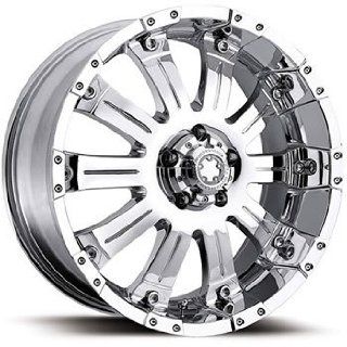 Ultra Mammouth 17x8 Chrome Wheel / Rim 6x5.5 with a 0mm Offset and a 108.00 Hub Bore. Partnumber 227 7883C: Automotive
