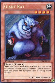 Yu Gi Oh   Giant Rat (LCYW EN232)   Legendary Collection 3 Yugi's World   Limited Edition   Secret Rare Toys & Games
