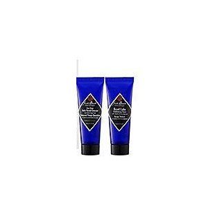 Jack black clean shave travel kit / set (pure clean daily facial cleanser 1 oz, beard lube conditioning shave 1oz) : Shaving Creams : Beauty