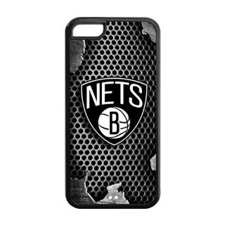 Cool TPU Case DIY Cover NBA Nickelclad Brooklyn Nets Logo for Apple iPhone 5C: Cell Phones & Accessories