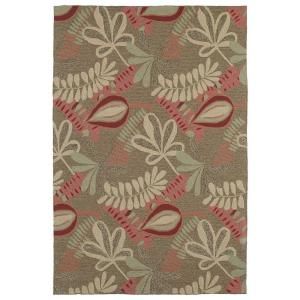 Kaleen Home & Porch Tybee Coffee 3 ft. x 5 ft. Area Rug 2005 51 3x5