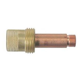 Gas Lens, Copper / Brass, 1/16 In, Pk 2   Tig Welding Equipment  