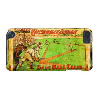 Vintage Retro Cherokee Indian Baseball Club Poster iPod Touch 5G Cover