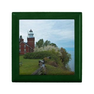 Big Bay Point Lighthouse Trinket Boxes