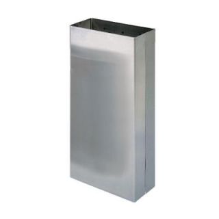 Stainless Solutions Wall Mounted Large Towel Waste Bin in Stainless Steel L BIN