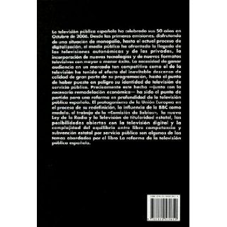 La Reforma de La Television Publica Espanola (Spanish Edition): 9788484569619: Books