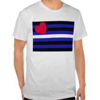 Leather Flag Tshirt