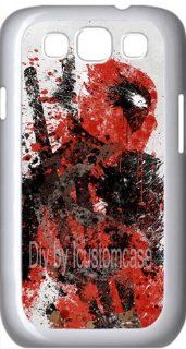 Painting Deadpool Samsung Galaxy S3 I9300 Case, Cool Hot Theme Cover Case of Icustomcase: Cell Phones & Accessories