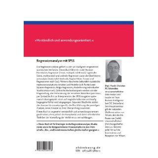 Regressionsanalyse mit SPSS (German Edition): Christian FG Schendera: 9783486586923: Books