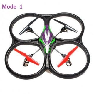 OnceAll WLtoys V262 Cyclone 2.4G 4CH 6 Axis RC Quadcopter Mode 1 RTF: Toys & Games