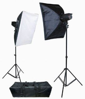 ProMaster P180 2 Light Studio Lighting Flash Kit : Photographic Monolights : Camera & Photo