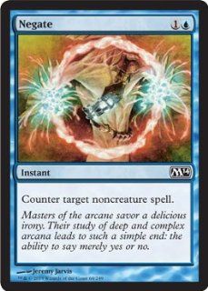 Magic: the Gathering   Negate (64/249)   Magic 2014   Foil: Toys & Games