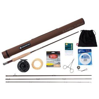 Redington Tempt 276 4 Fly Rod and Crosswater Reel Outfit : Fly Fishing Rod And Reel Combos : Sports & Outdoors
