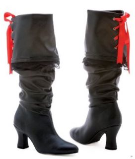 Ellie Shoes E 253 Morgan, 2.5" Knee High Boot. 6 Black: Clothing