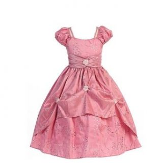 Chic Baby Dusty Rose Layered Flower Girl Dress Toddler Girls 2T Chic Baby Clothing