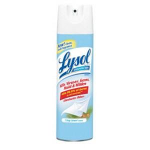 Lysol 19 oz. Clean Linen Disinfectant Spray (12 Pack) 79329