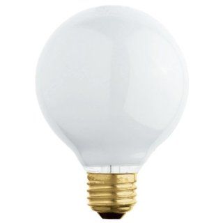 Globe Electric 00491 60 watt G25 Incandescent Medium Base Light Bulb, Soft White, 3 Pack    